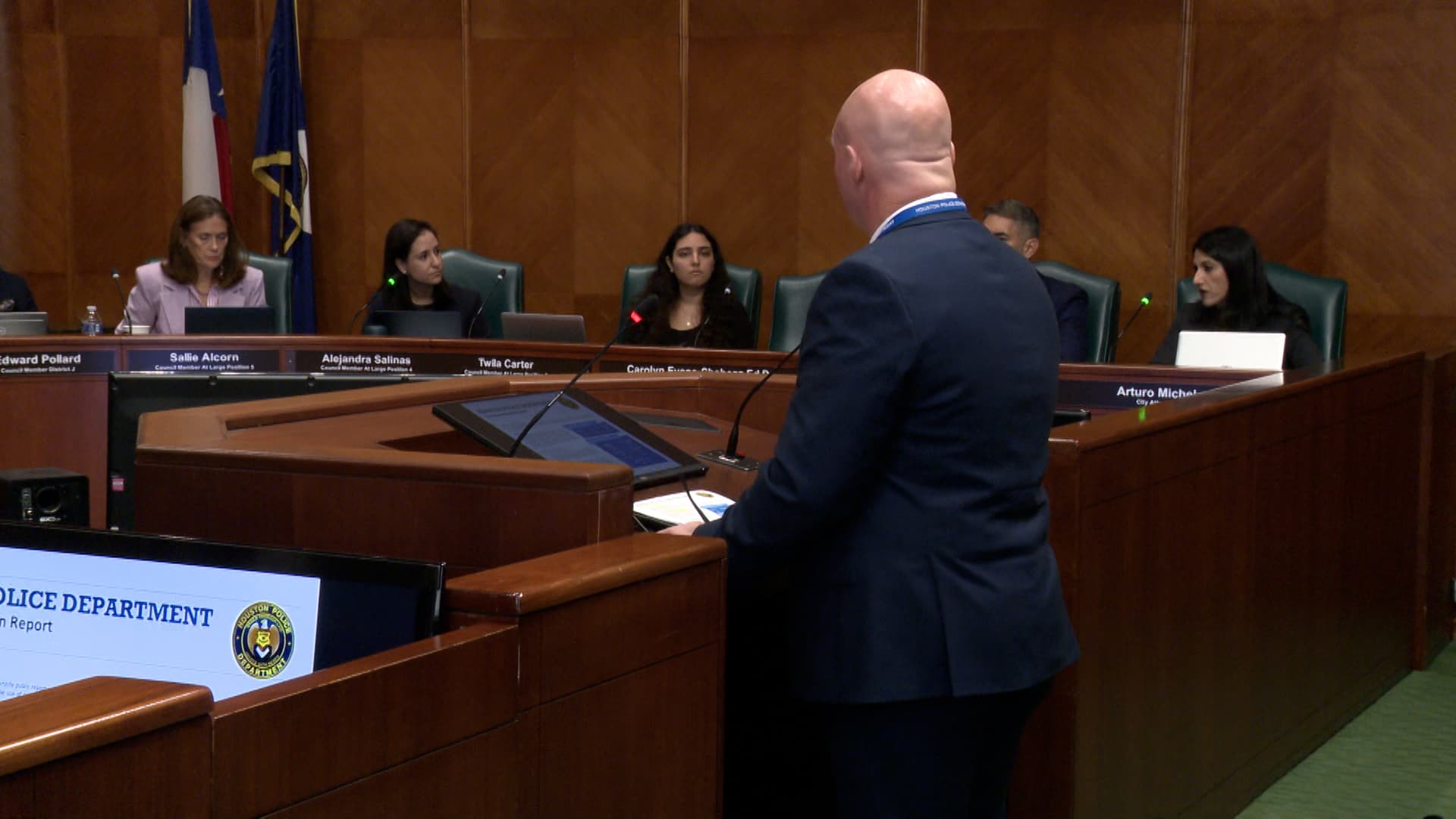 Houston Council Presses HPD on 103 ICE Contacts as Chief Skips Hearing