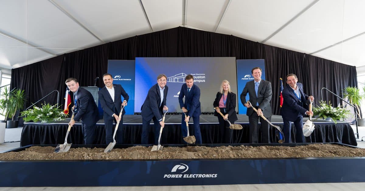 Power Electronics breaks ground on 53-acre Houston-area manufacturing campus expected to add 400 jobs
